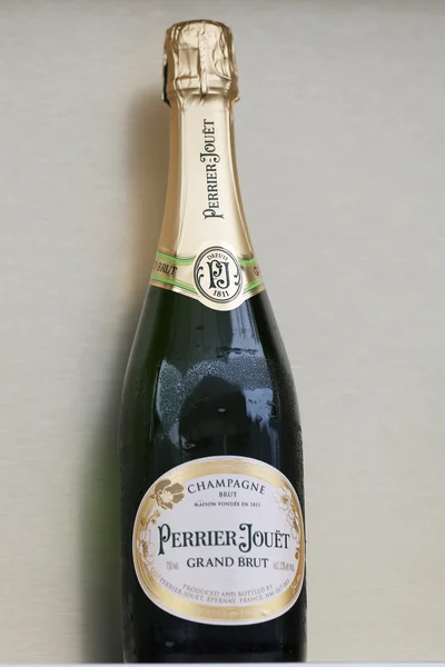 Perrier-Jouet champagne gepresenteerd op het National Tennis Center tijdens ons Open 2015 — Stockfoto