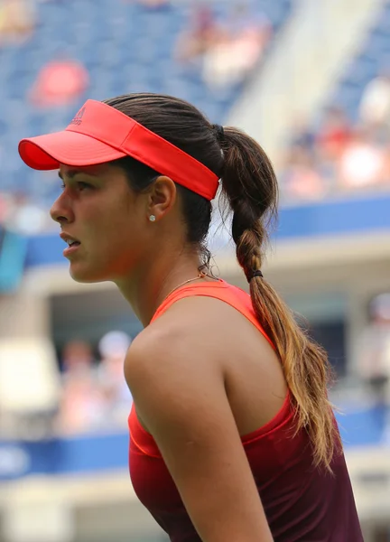 Grand Slam Champion Ana Ivanovic of Serbia in action during her first round match at US Open 2015 — 스톡 사진