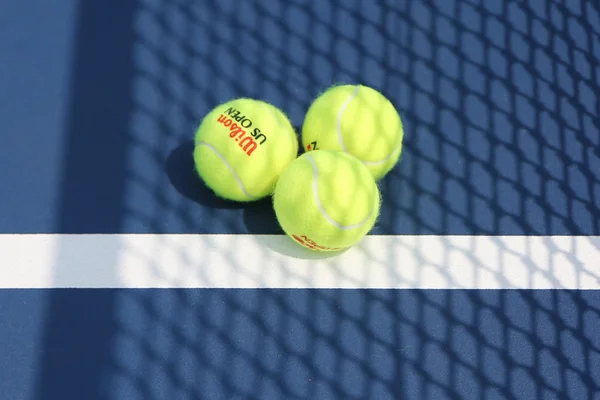 US Open Wilson bola de tênis no Billie Jean King National Tennis Center — Fotografia de Stock