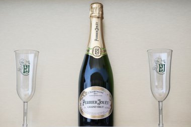 Ulusal Tenis Merkezi bize açık 2015 sırasında sunulan Perrier Jouet şampanya
