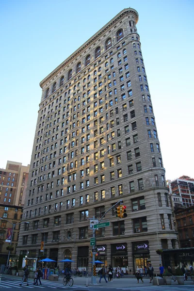 Edifício histórico Flatiron em Manhattan — Fotografia de Stock