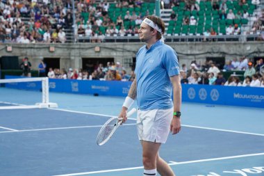 NEW YORK - 23 AUGust 2024: Alexander Bublik 