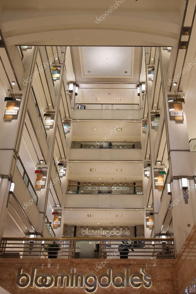 CHICAGO, ILLINOIS - OCTOBER 24, 2015: Bloomingdale's Store at Michigan Avenue in downtown Chicago. Bloomingdale's is an American chain of luxury department stores owned by Macy's, Inc