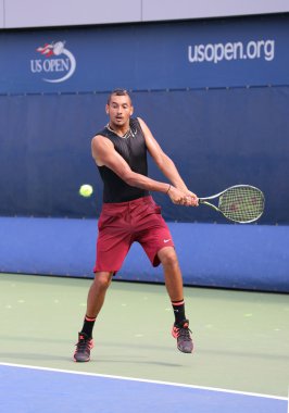 Profesyonel tenis oyuncusu Nick Kyrgios bize açık 2015 için Avustralya uygulamaları