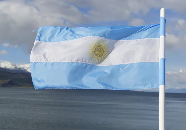 अर्जेंटीना का ध्वज — स्टॉक फ़ोटो, इमेज