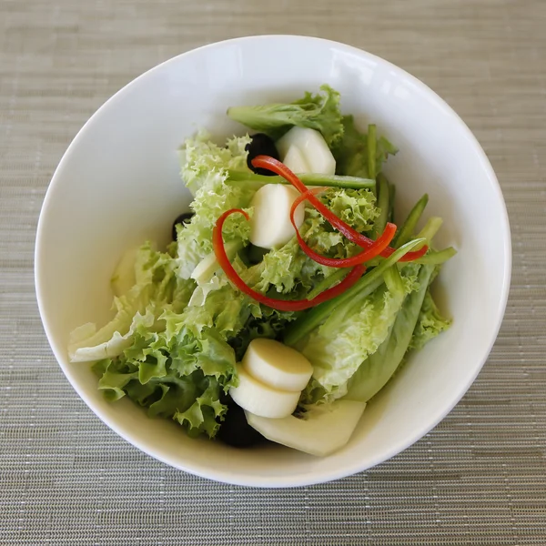 Зеленый салат для гурманов — стоковое фото