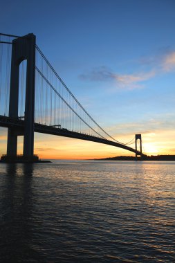 new York'ta Verrazano Köprüsü