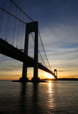 new York'ta Verrazano Köprüsü