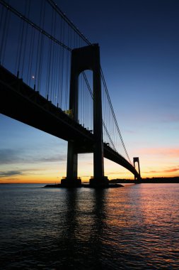 new York'ta Verrazano Köprüsü