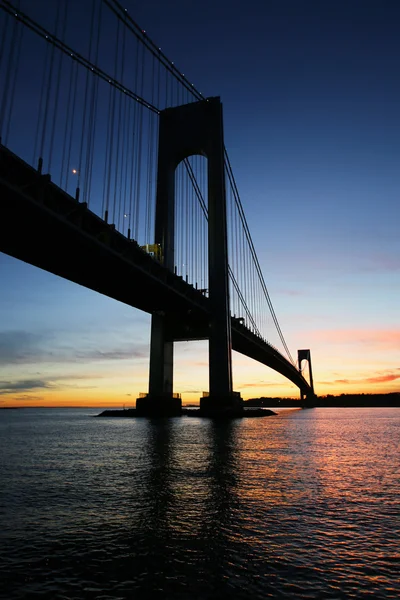 Most VERRAZANO w Nowym Jorku — Zdjęcie stockowe