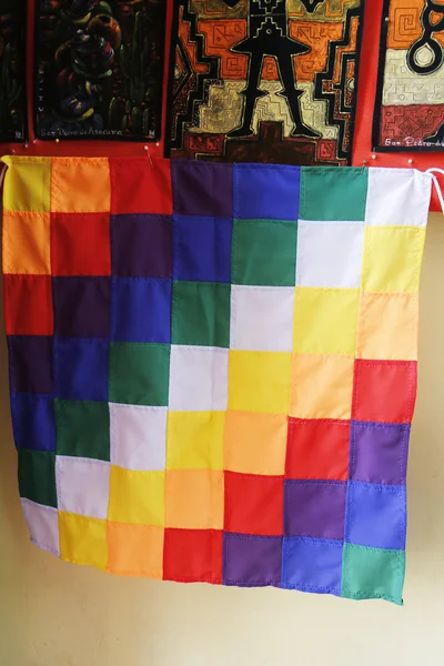 Flag of Aymara people — Stock Photo, Image