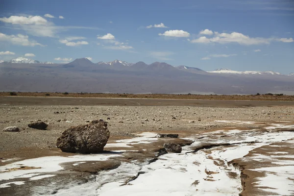 Mond- oder Valle de la Luna-Landschaft in der Atacama-Wüste — Stockfoto