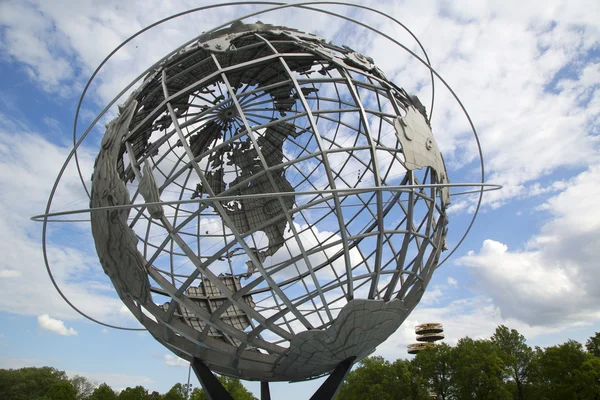 1964 New York World's Fair Unisphere in Flushing Meadows Park — Stock Photo, Image