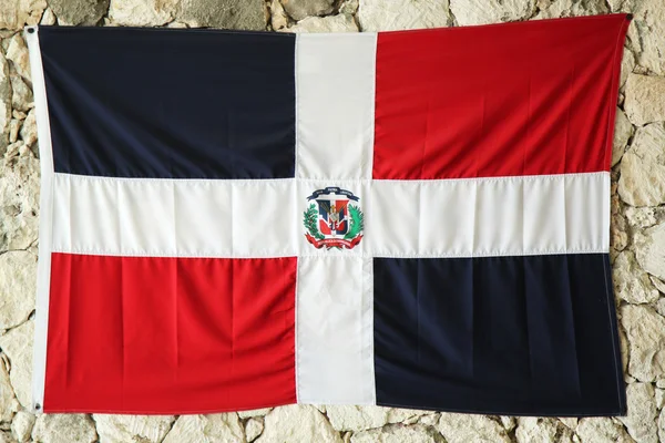 डोमिनिकन गणराज्य का ध्वज — स्टॉक फ़ोटो, इमेज