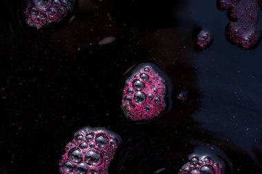 Şarap yapımı. Köpüklü taze üzüm suyu. Akarsu akmalı ve özel bir kapta toplanmalı. Moldova 'da şarap üretim teknolojisi. Üzüm işlemenin eski halk geleneği. Evi hasat et.