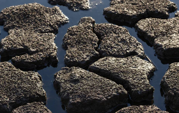 Aarde Barstte Door Droogte Het Wereldwijde Tekort Aan Water Planeet — Stockfoto