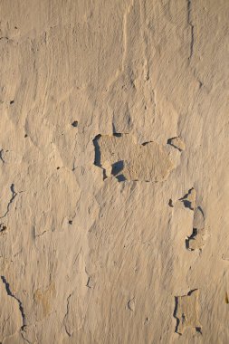 Binalarda erozyon, yıkım, alçıda hasar. Boya beton duvardan dökülüyor..
