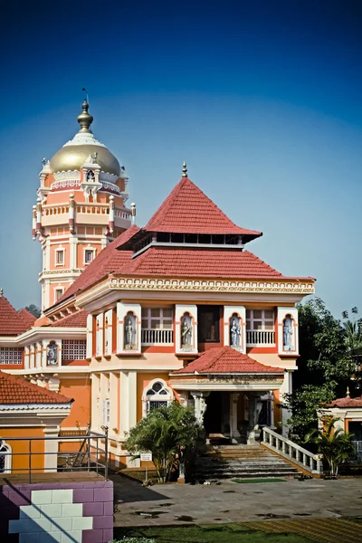 Shri Shantadurga Temple Kunkallikarin Fatorpa Goa Índia — Fotografia de Stock