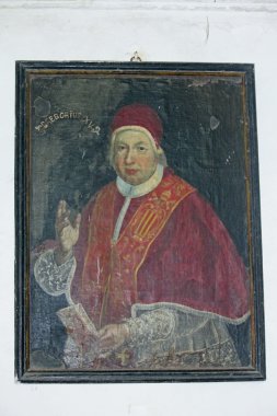 Bom Jesus Bazilikası'na (b.1605) iç St Francis Xavier, eski Goa mezar tutar. Goa, Hindistan