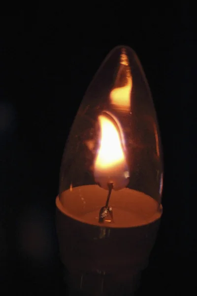 Bulb Shape Flame — 스톡 사진