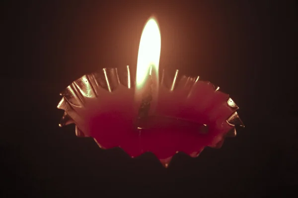 Flamma Traditionella Diya Maharashtra Indien — Stockfoto