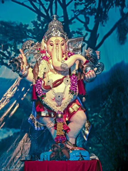 Lord Ganesha Ganesh Festival Maháráštra Indie — Stock fotografie