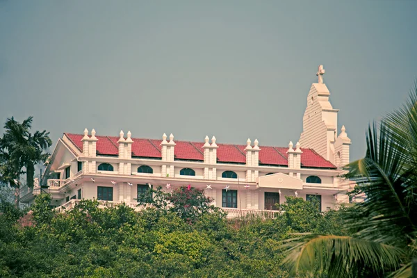 Capilla San Roque Bandora Ponda Goa India Esta Capilla Nueva —  Fotos de Stock