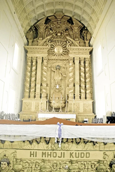 Інтер Базиліки Bom Ісуса 1605 Тримає Могила Святого Франциска Ксавьє — стокове фото
