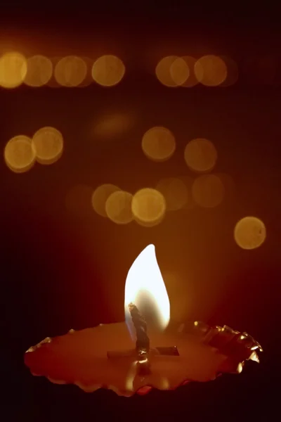 Chama Diya Tradicional Maharashtra Índia — Fotografia de Stock