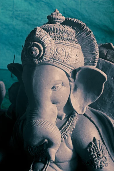 Beskåda Seminariet Danande Idoler Lord Ganesh För Ganpati Festival Ratnagiri — Stockfoto