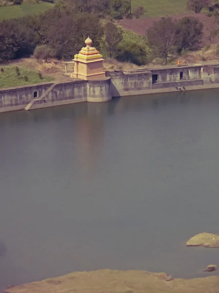 Mastani Talav Waterpoel Reservoir Dive Ghat Maharashtra India — Stockfoto