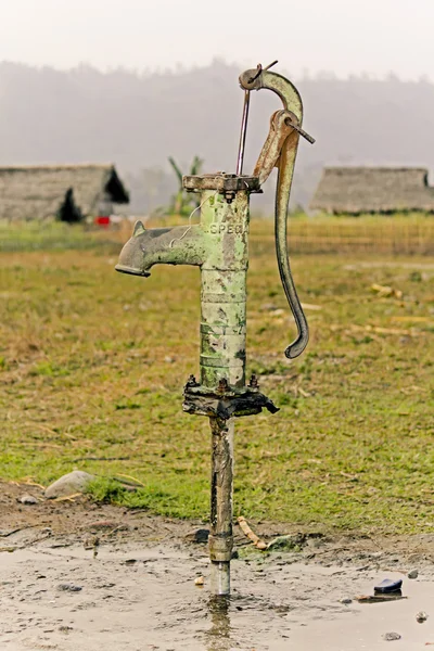 Νερό Αντλία Χέρι Χειροκίνητη Αντλία Νερού Ινδία — Φωτογραφία Αρχείου