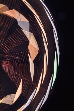 Ferries Wheel, Light, Motion, Concept