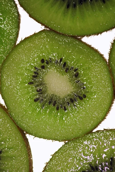 Felii proaspete de fructe kiwi — Fotografie, imagine de stoc