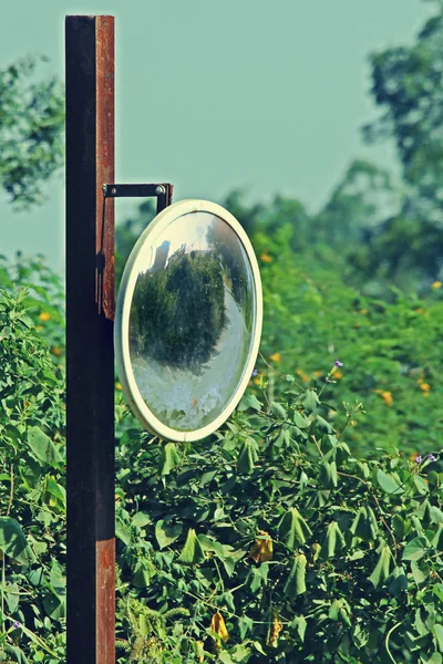 Espejo convexo exterior — Foto de Stock