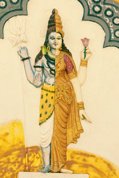 Άγαλμα του Ardhanari Nateshwar — Φωτογραφία Αρχείου