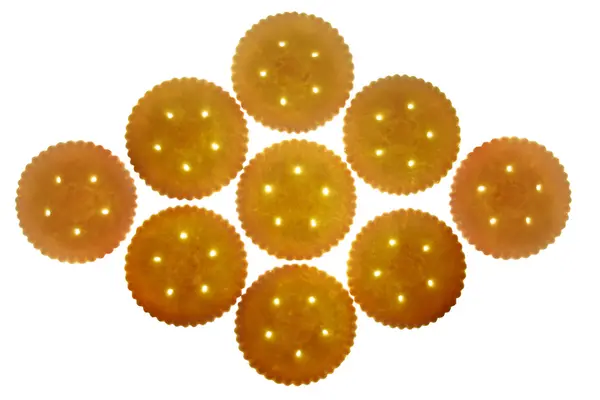 Κράκερ, αλμυρά μπισκότα — Φωτογραφία Αρχείου