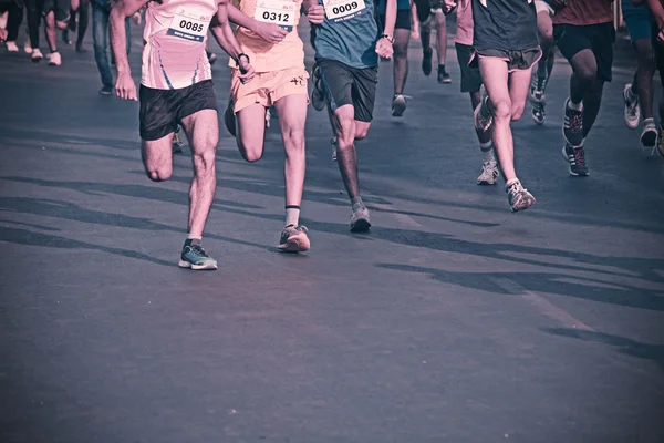 Marathon Stockbild