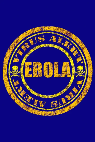 Ebola Virus Alert, Danger Sign — Stock Photo, Image