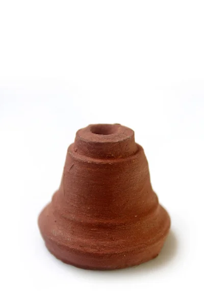 Pequenos potes de cerâmica — Fotografia de Stock