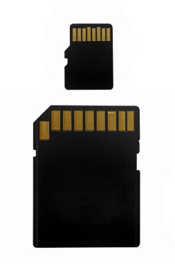SD kartı micro sd kart ile
