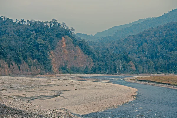 Debang River Bed Arunachal Pradesh India — Stok Foto