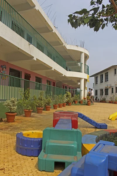 Pri Primary School Campus Aaryan School Pune Maharashtra Indien — Stockfoto