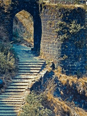 Entrance of Sinhangad Fort, Pune, Maharashtra, India