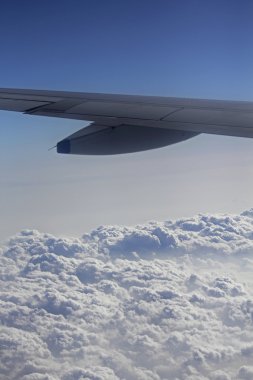 Airplane in Flight, From Calcutta to Dibrugarh, India