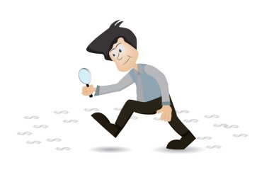 iş adamı dolar parça arıyorum