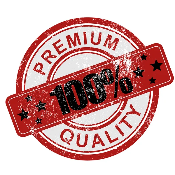 100 premium quality grunge — Stock Vector