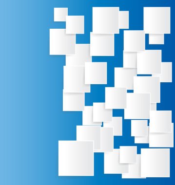 Blue Square ackground