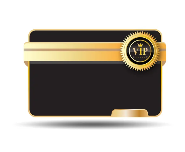 VIP-kort etikett — Stock vektor