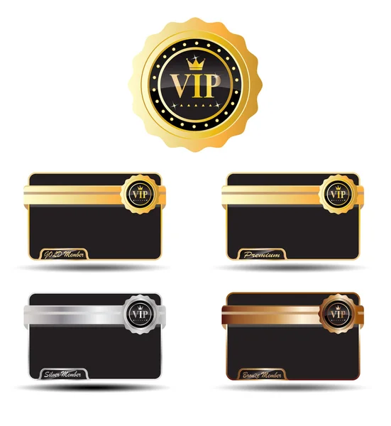VIP etiket altın gümüş, bronz, Premium